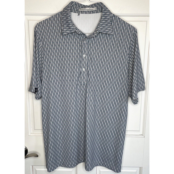 Criquet Men's Performance Sport Range Polo Shirt Size M Golf Preppy Outdoor - Picture 1 of 11